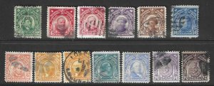 Philippines 261-266, 267-272, 262a Mint/Used SC: $10.65