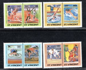 ST. VINCENT SC# 765-68 FVF/MNH