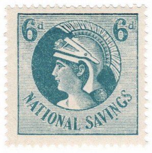 (I.B) Cinderella Collection : National Savings - Britannia 6d (1935)