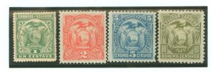 Ecuador #19-22 Unused Single (Complete Set)