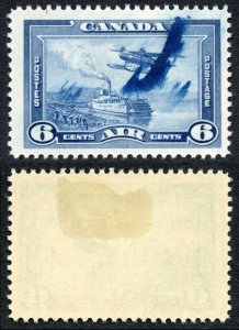 Canada SG371 6c Air Major Ink ERROR M/M