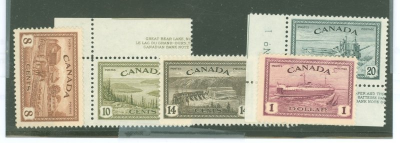 Canada #268-273