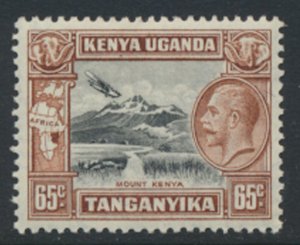 Kenya Uganda Tanganyika KUT - MVLH  SG 117 SC# 53 - see details & scans