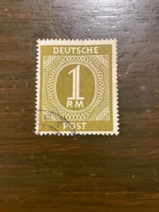 Germany SC 556 Used 1m Large Number (1) VF/XFF