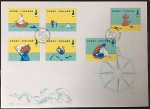 Finland - Postfris/MNH - FDC Moomins 2020
