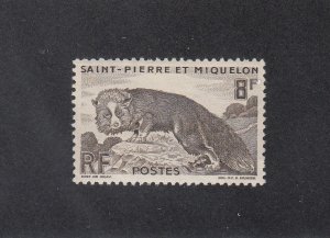 St Pierre & Miquelon Scott #343 MH
