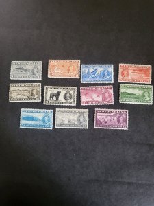 Stamps Newfoundland Scott #233-43 never hinged