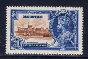 Mauritius 206 Hinged KGV Silver Jubilee 