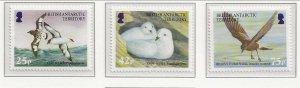 BRITISH ANTARCTIC TERRITORY (BAT) Sc 345-9 NH SET+S/S OF 2005 - BIRDS - (AO23)