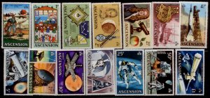 Ascension 1971 SC# 138-51 MNH E90