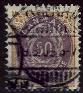 Denmark SC#33 Used Fine Cat $30.00...steal the deal!!