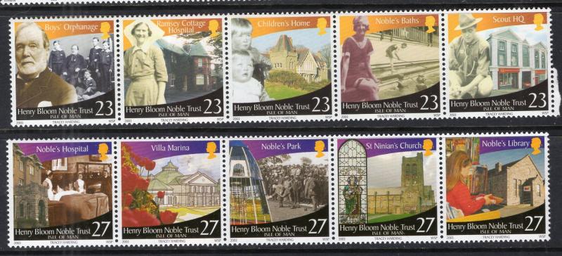 Isle of Man 1006-1007 MNH VF