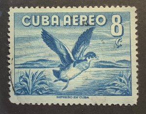 Cuba 1956 Scott C136 used - 8c, Wood duck,  Endemic birds