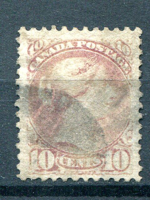 Canada #40a pale magenta  used well centered - Lakeshore Philateics