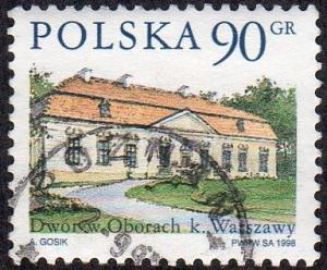 Poland 3389 - Used - 90g Oborach / Country Estate (1998) (cv $0.60) (2)