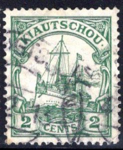 Kiautschou / Kiauchau #34, partial  Taitungschen CDS, CV€50   E