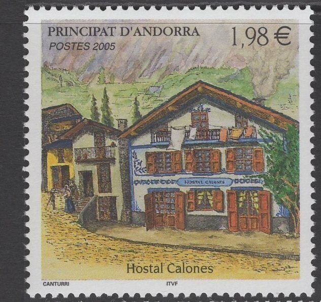 ANDORRA SGF657 2005 HOSTEL CALONES MNH