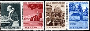 Vatican; 1964: Sc. # 375-378: MNH Cpl. Set