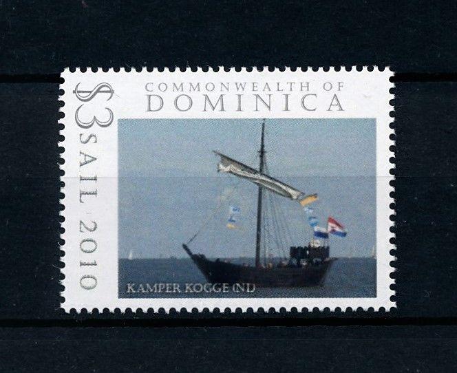 [78722] Dominica 2009 Sail Ships Kamper Kogge  MNH