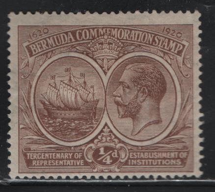 BERMUDA  55   MINT HINGED