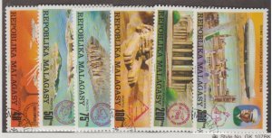 Madagascar - Malagasy Republic Scott #545-548//C158-C159 Stamps - Used Set