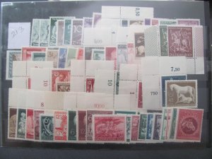 GERMANY 1940S MNH SETS (213)