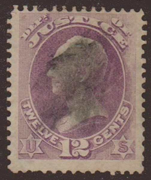 MALACK O30 F/VF, nicely centered, rare stamp w6668