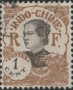 Inso-china, #98 Used, From 1922-23