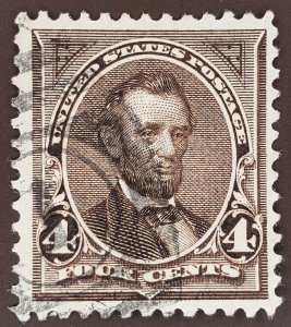 United States, Scott #269, VF used