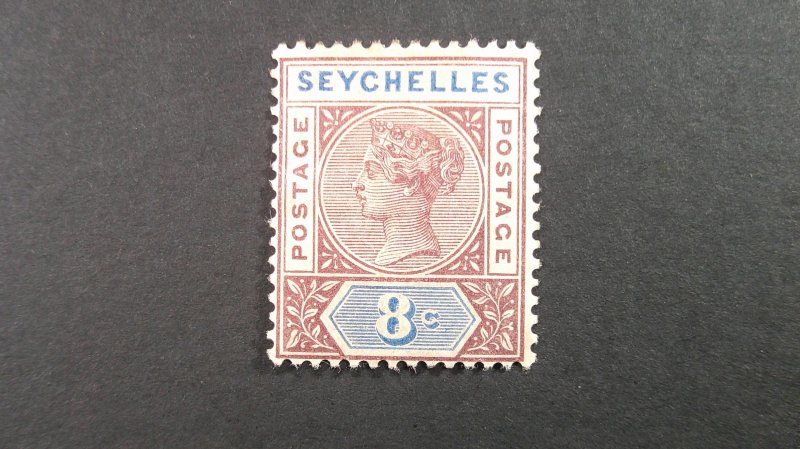 Seychelles 1890-1900 Classic Victoria Scott# 1, #4, #6a Type I VF-XF MOG/Rems
