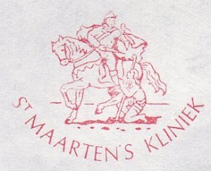 Meter cover Netherlands 1984 St. Martin - Soldier - Coat - Horse