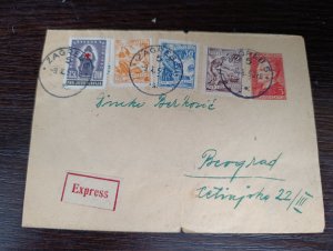 Yugoslavia 1951 Croatia, uprated 3 din. Tito stationery, from Zagreb to Beograd