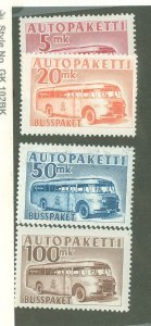 Finland #Q6-Q9 Unused Single (Complete Set)