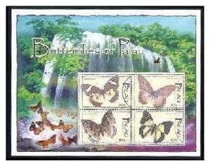 PALAU SHEET MNH BUTTERFLIES INSECTS