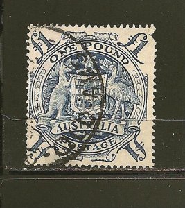 Australia SC#220 Coat of Arms 1L Used