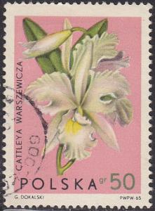 Poland 1349 Cattleya 1965