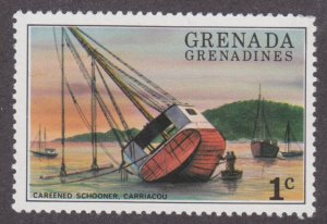 Grenada Grenadines 154 Careened Schooner 1976