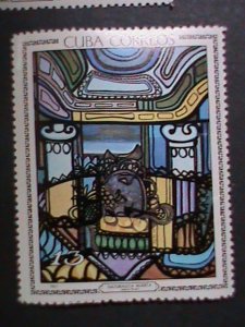 ​CUBA-1967 SC# 1202-6 FAMOUS PAINTINGS-SPRING-BY JORGE ARCHE- MNH STAMPS-VF