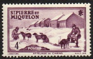 St. Pierre & Miquelon Sc #174 Mint Hinged