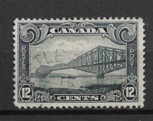 1929 Canada Sc156 12¢ Quebec Bridge used