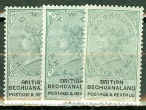 LC: Bechuanaland 16-18 mint CV $192.50