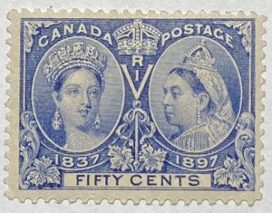 CANADA 1897 #60 Diamond Jubilee Issue - MH