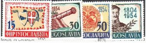 Yugoslavia 411-414 Set Used