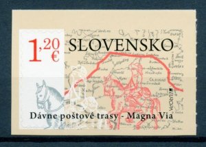 Slovakia Europa Stamps 2020 MNH Ancient Postal Routes Services Horses 1v S/A Set 