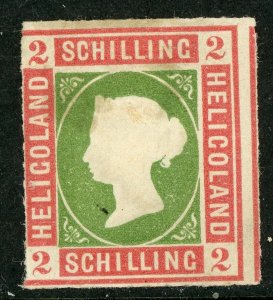 Germany 1867 Heligoland 2 Schilling Type 1 Scott #3 Mint C159 ⭐⭐⭐⭐⭐⭐