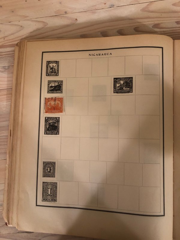 Modern Stamp Album Circa 1921