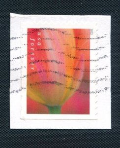 US Scott's #5783 Pink & Orange Tulip-Used-On Paper