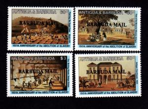 Barbuda # 654-657 Mint!