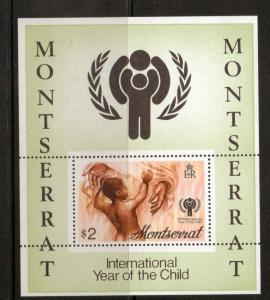 MONTSERRAT SGMS447 1979 YEAR OF THE CHILD MNH