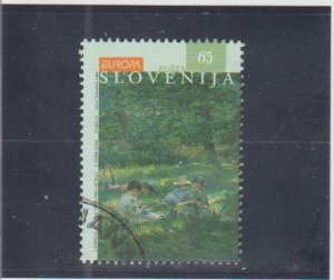 Slovenia  Scott#  250  Used  (1996 Europa)